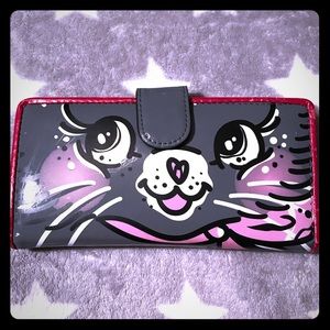 Iron Fist Pussycat Wallet Vegan materials, NEW